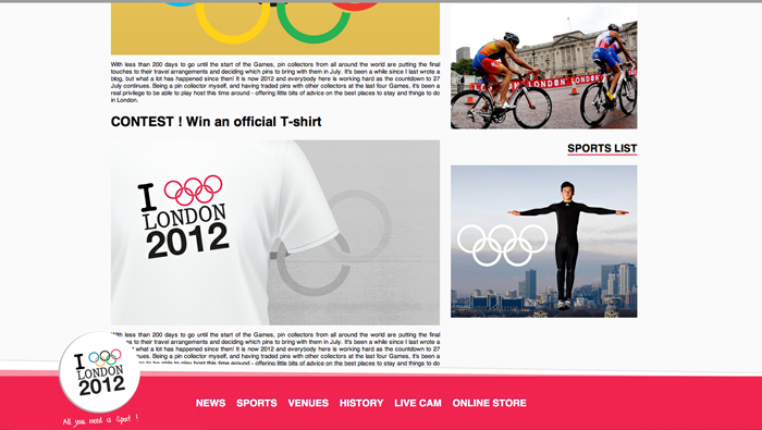 Campagne des Jeux Olympiques de Londres 2012